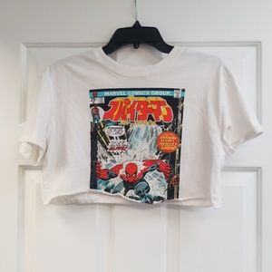 Marvel Crop Top size small